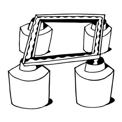 Tanques de agua conectados entre sí